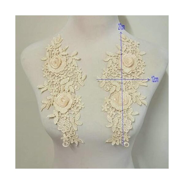 Parche bordado de flores para ropa chaquetas jeans_2