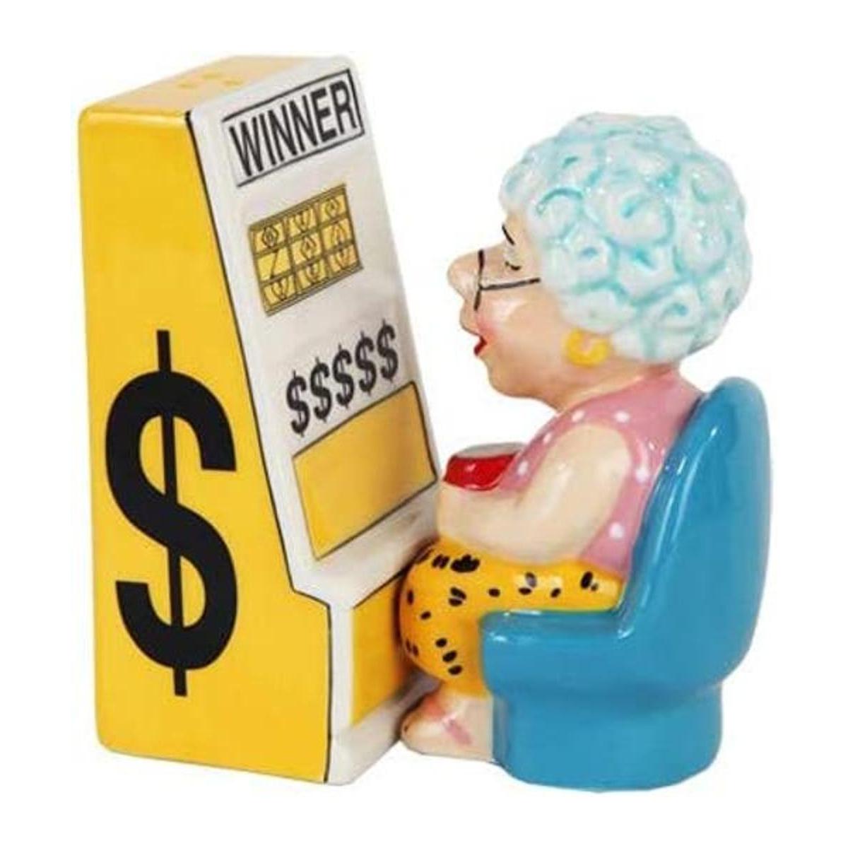 Pacific Giftware Máquina de tragamonedas de casino de 3.75