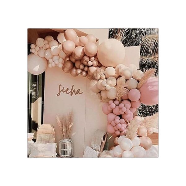 Longwu Kit de guirnalda de arco de globos juego de