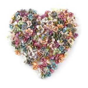 Framendino Paquete de 200 flores falsas pequeñas para_1
