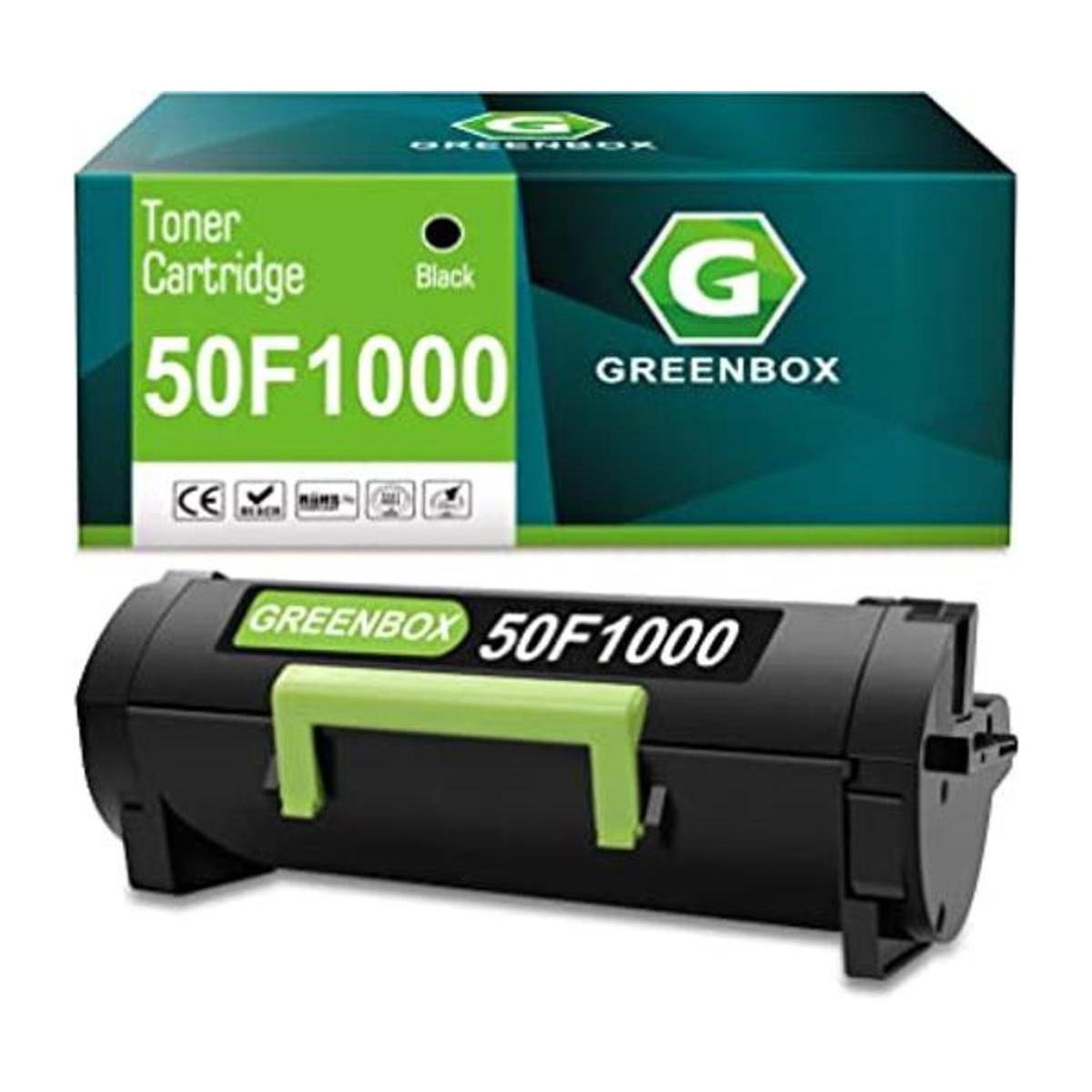 GREENBOX Remanufactured 501 50F1000 HighYield Toner