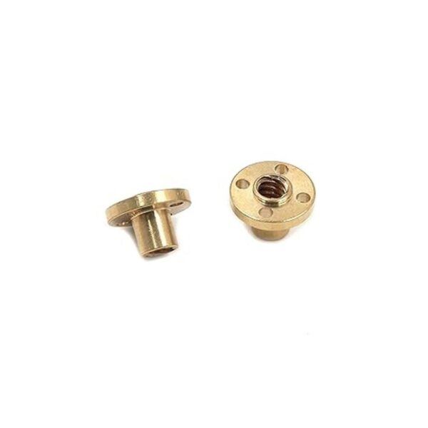 Geesatis 6 piezas latón T8 tornillo trapezoidal tuerca_3