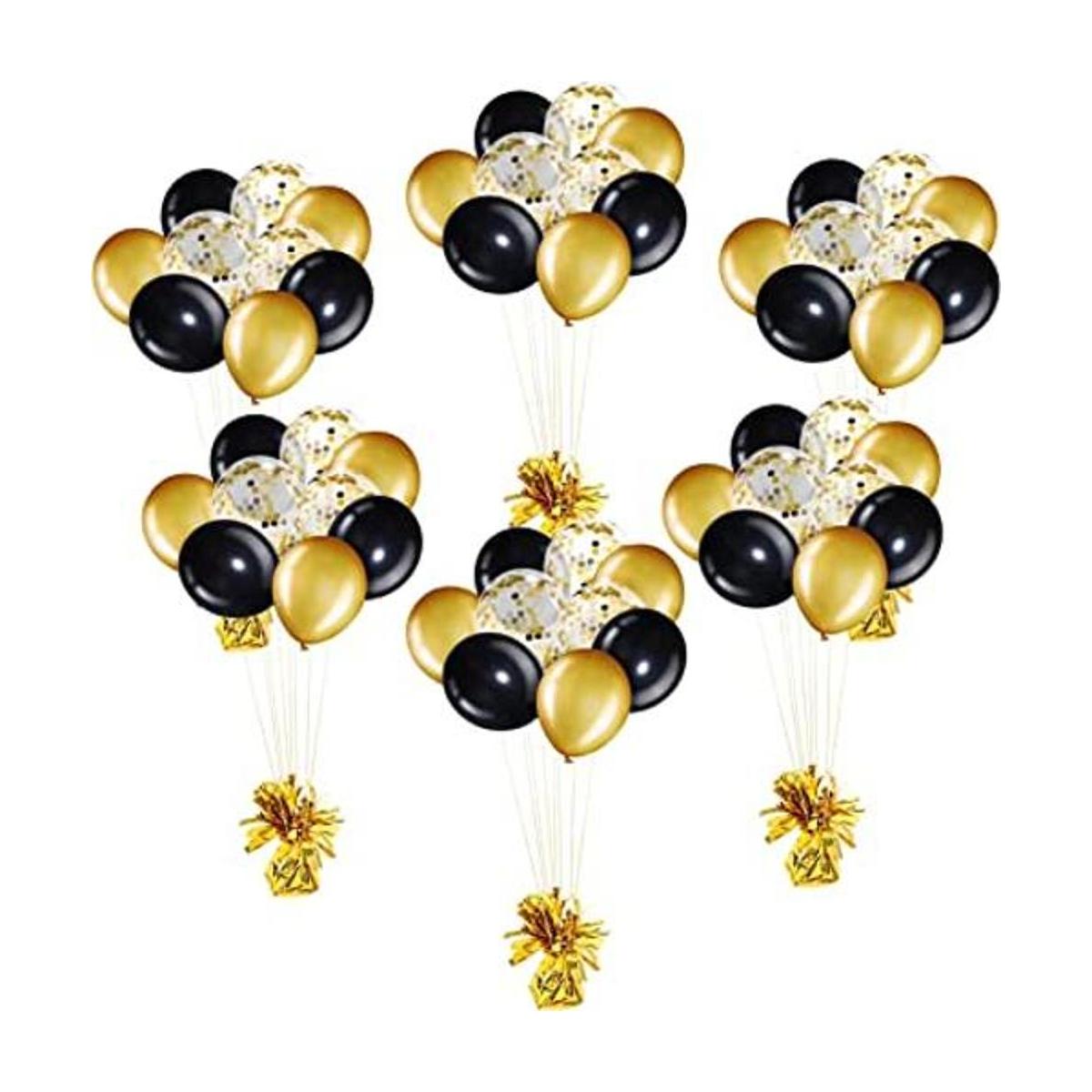 56 unidades de pesas para globos y globos 50 globos