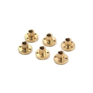 Geesatis 6 piezas latón T8 tornillo trapezoidal tuerca_1