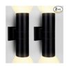 XINGGUANG MINGREN Paquete de 2 apliques de pared LED para_1