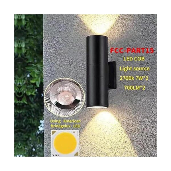 XINGGUANG MINGREN Paquete de 2 apliques de pared LED para_2