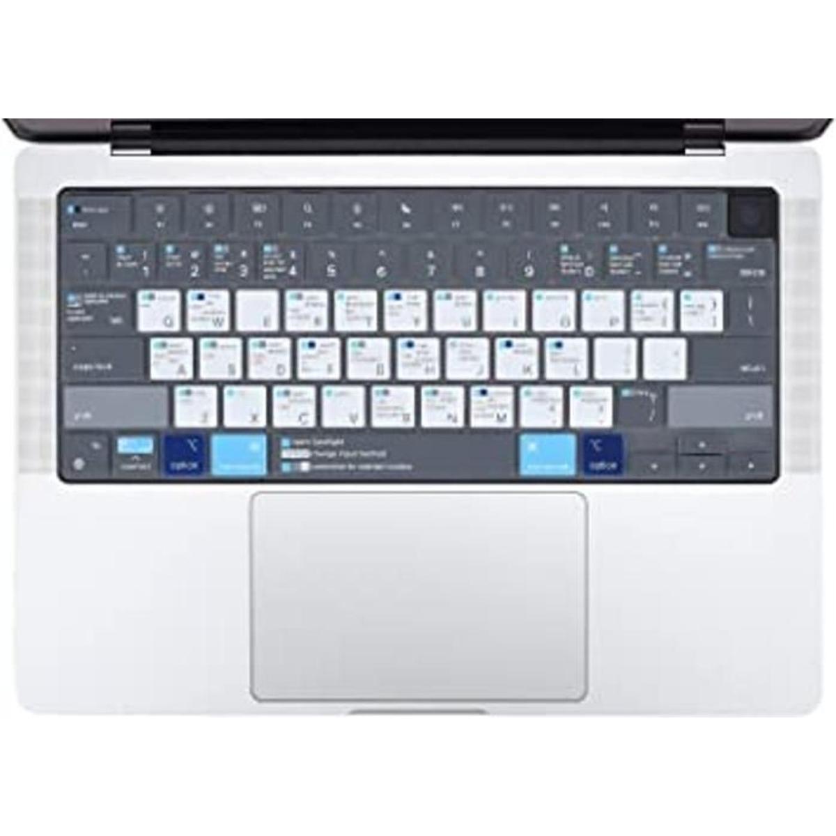 MacOS Shortcuts Funda de teclado para MacBook Pro de 14