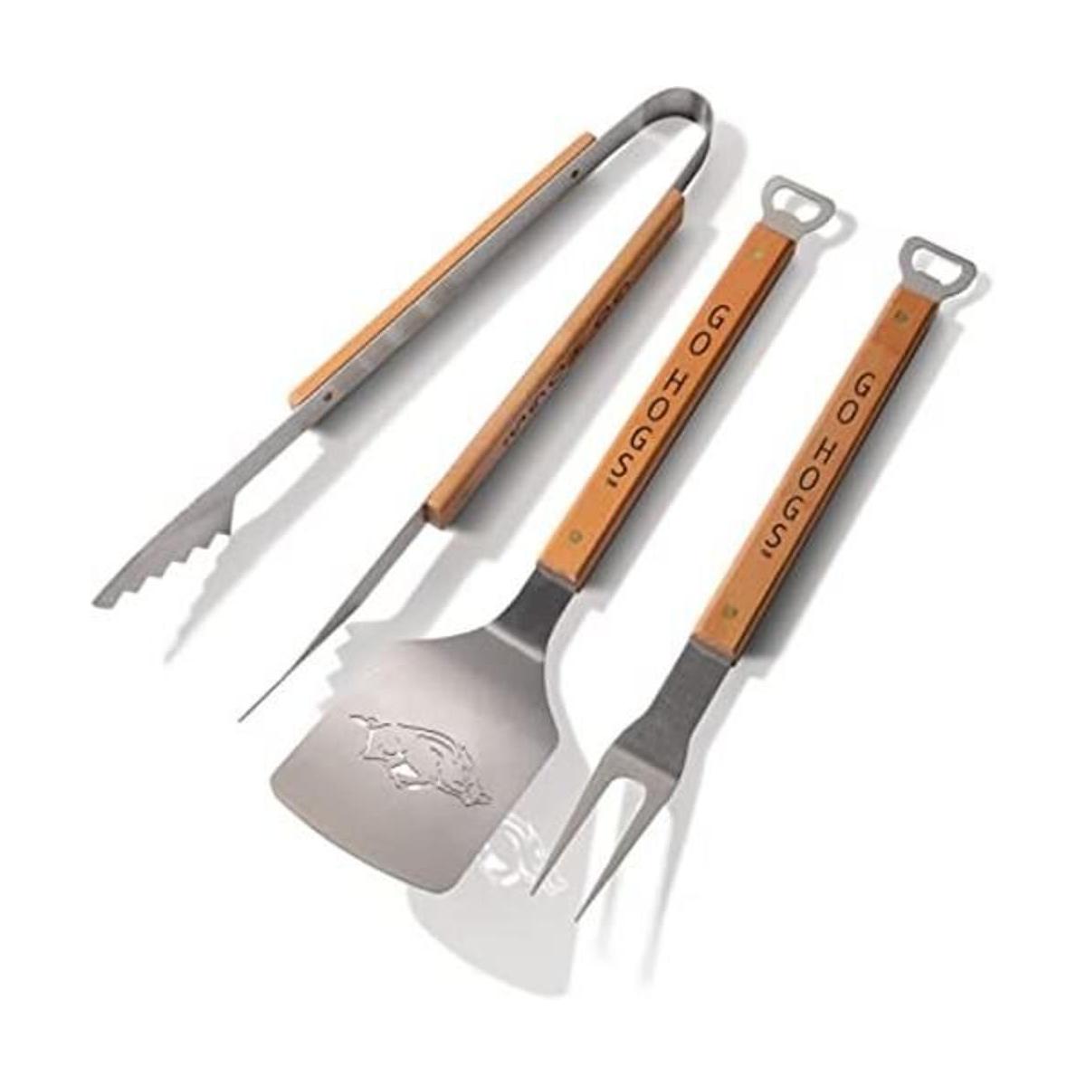 Juego de parrilla para barbacoa de 3 piezas NCAA