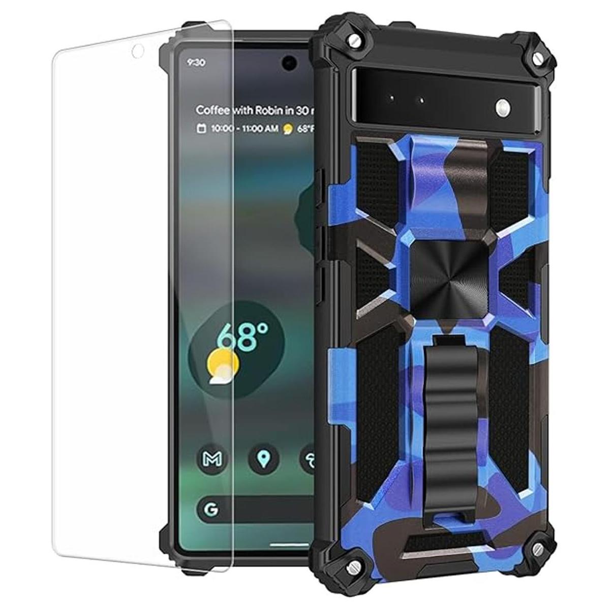 Lokyoo Funda para Pixel 6A no para 6 o 6P con protector