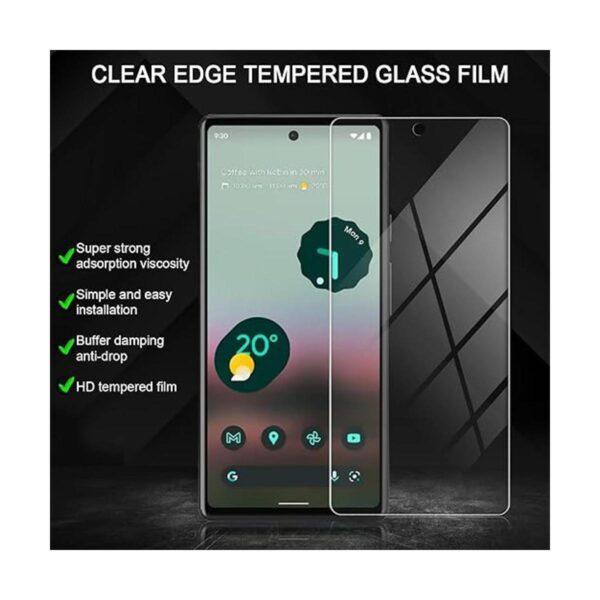 Lokyoo Funda para Pixel 6A no para 6 o 6P con protector_5