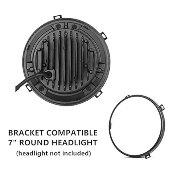 Timilge Anillo de soporte redondo de 7 pulgadas para_6