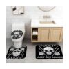 CamilleAndrew Juego de 4 cortinas de ducha Just Get