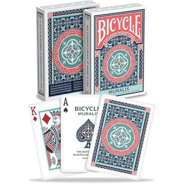 Bicycle Muralis Cartas de juego color blanco_2