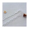 ToBeIT Borde de encaje blanco de 15 yardas borde de_2