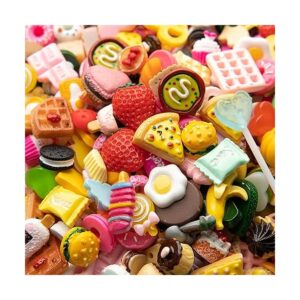 Juego de dijes de slime para comida varios lotes de