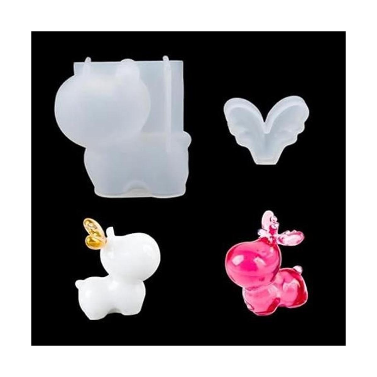 iSuperb Moldes de silicona para animales lindos moldes de