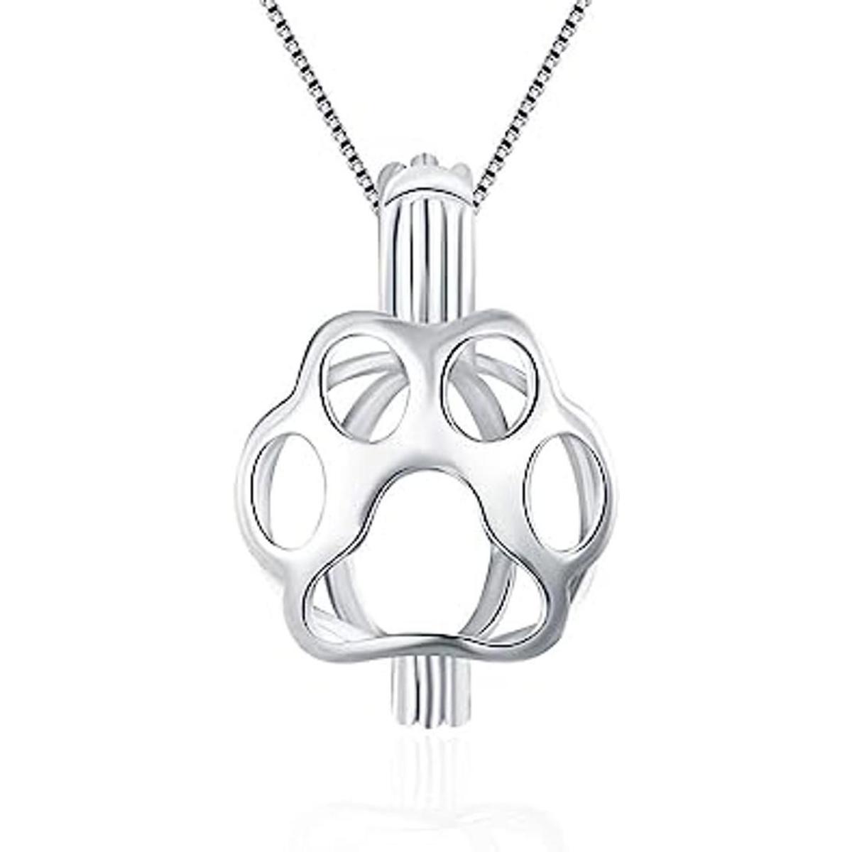LGSY Colgantes de jaula de garra de oso para hacer joyas
