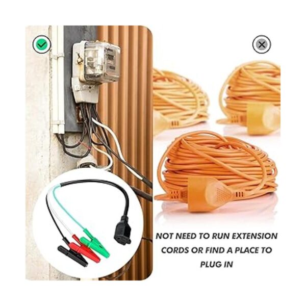 Macarrie Cable adaptador pesado HVAC de 19 pulgadas