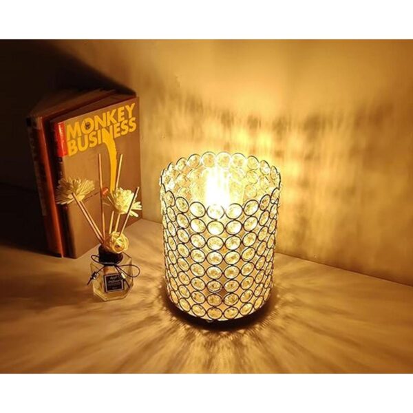 FLoodoor Lámpara de mesa de cristal K9 estilo moderno_1