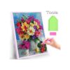 Zimal 2019 Pintura de diamante 5D para baño decoración