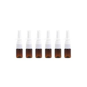 6 botellas de plástico vacías de 0.2 fl oz de aerosol_1