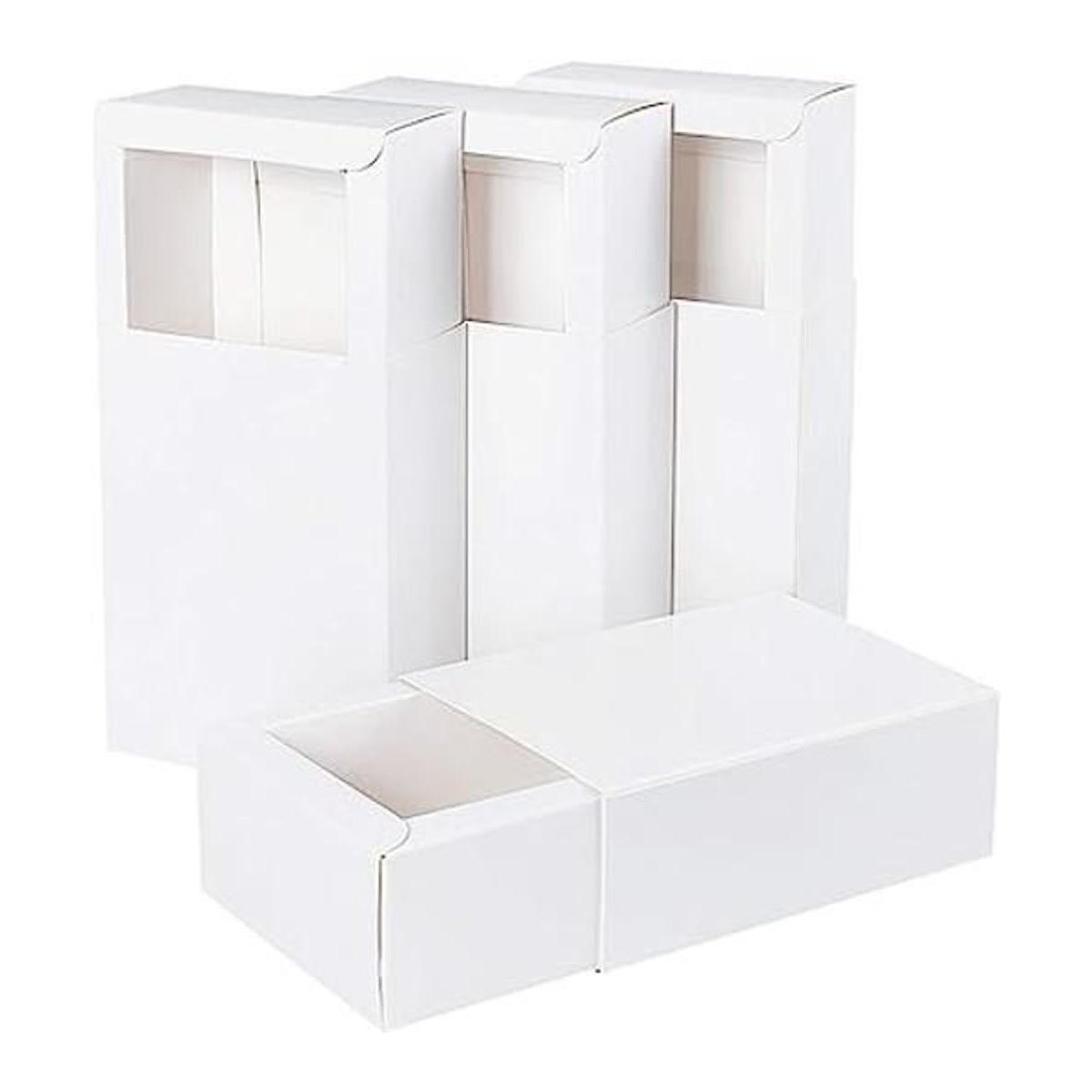 BENECREAT Caja estilo cajón de papel kraft cajas para