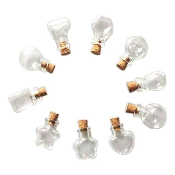 TAI DIAN Mini lindos botellas de vidrio colgantes mixtos_2