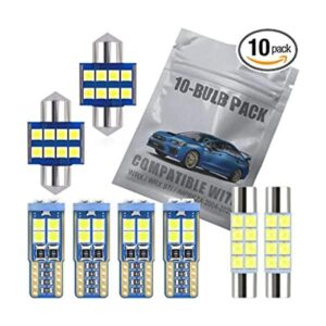 EBAIFUN Kit de 10 luces LED blancas para interiores_1
