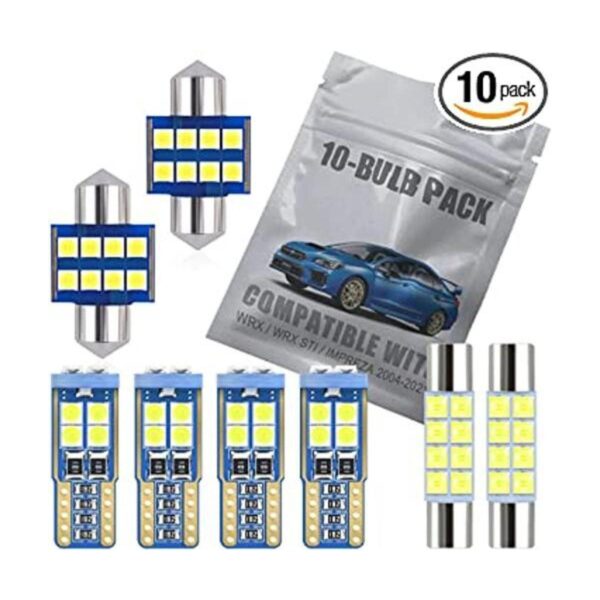 EBAIFUN Kit de 10 luces LED blancas para interiores_1