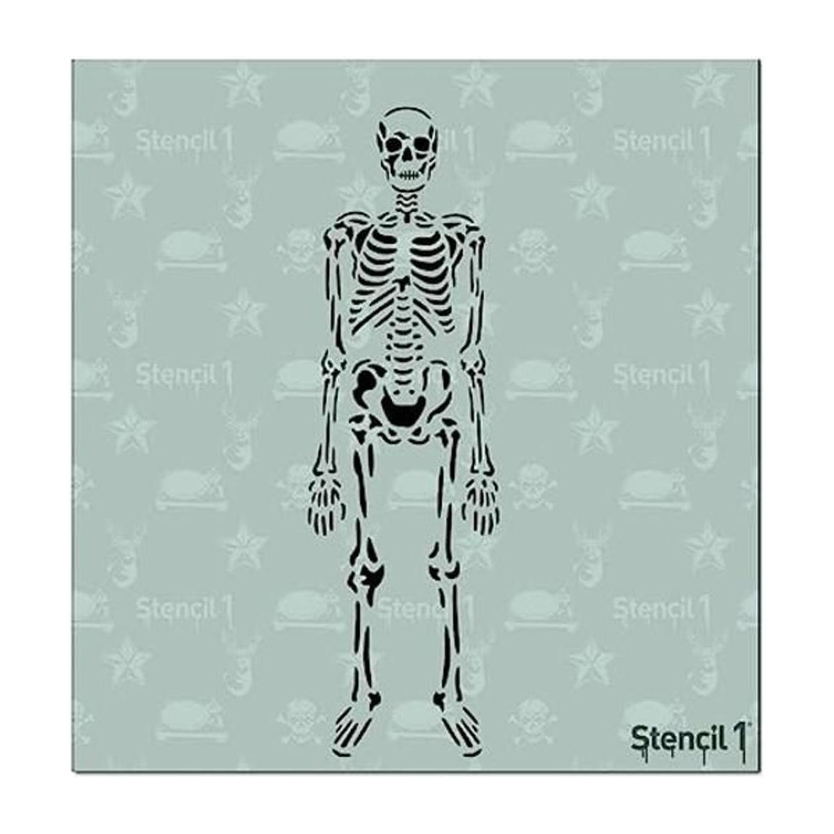 Stencil1 Esqueleto 8.5 X 11