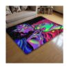 Alfombra moderna de 3 x 5 pies súper suave para