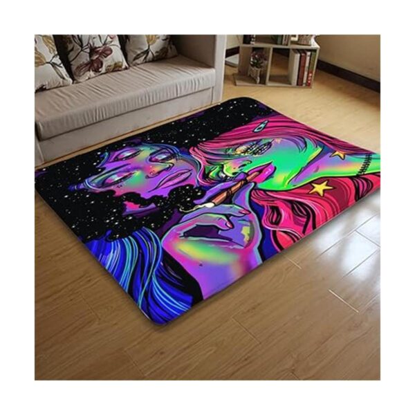 Alfombra moderna de 3 x 5 pies súper suave para