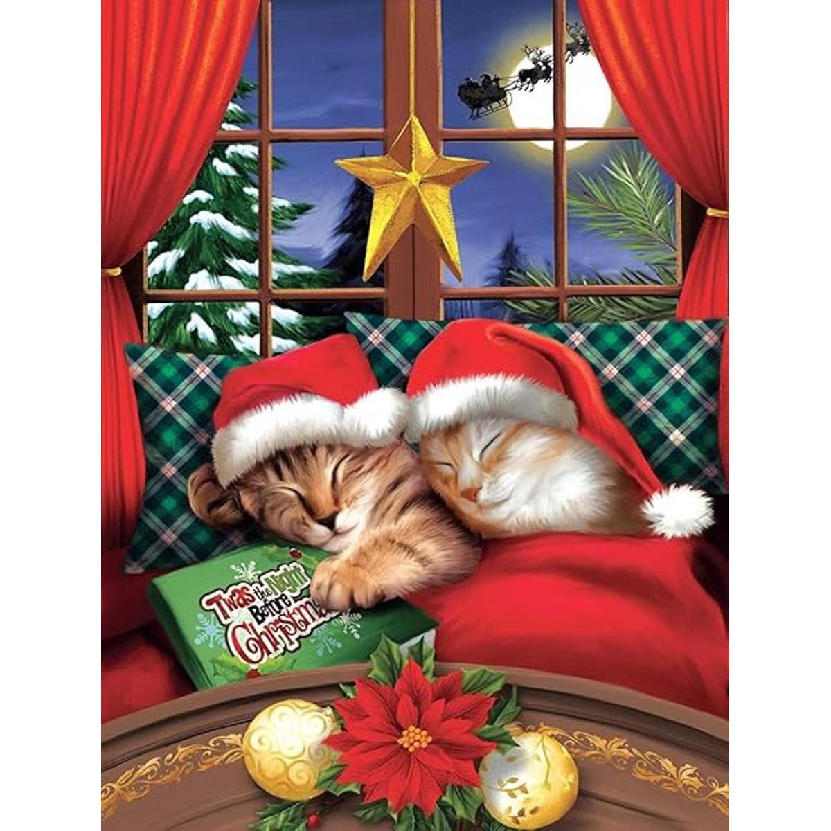 Sunsout 2019 Puzzle de 300 piezas para gatos diseño