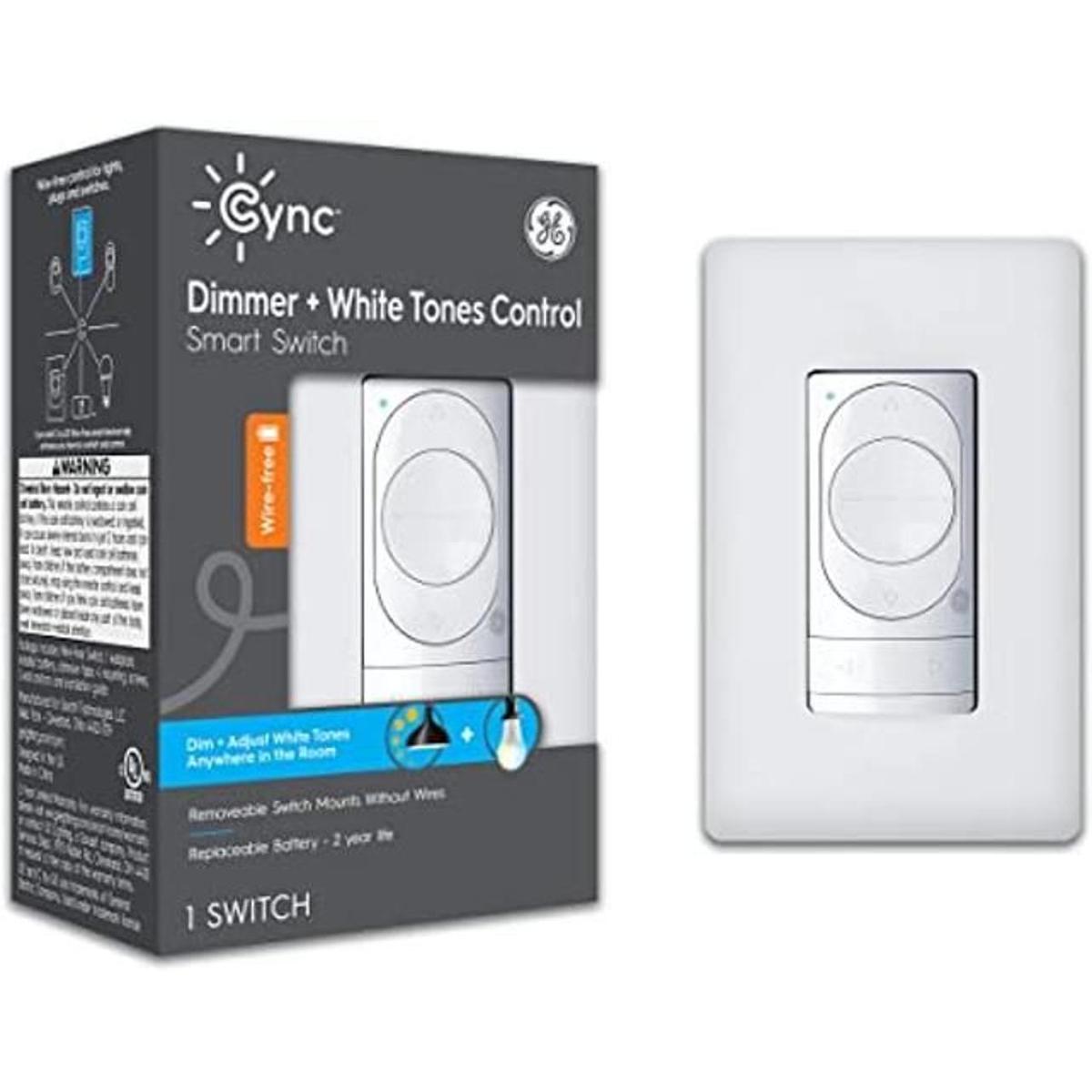 GE CYNC Interruptor de luz inteligente sin cables