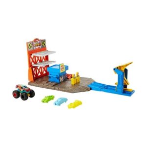 Hot Wheels Monster Trucks set de juego con Derby de_1