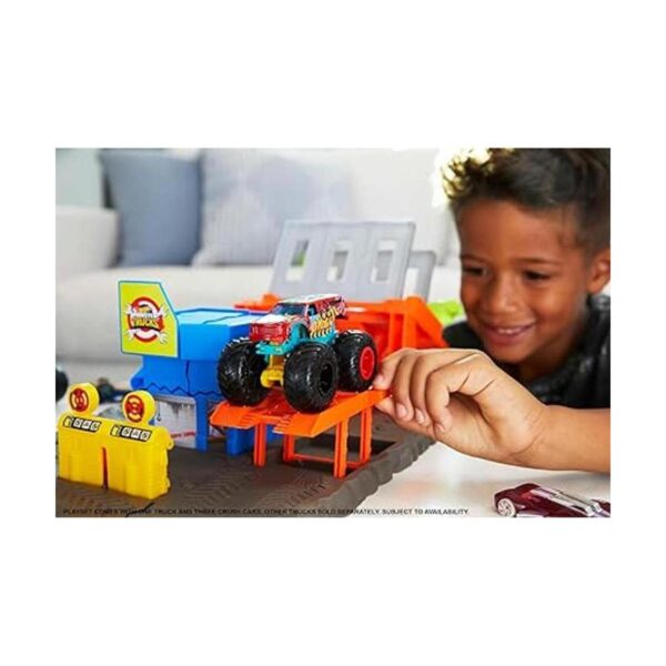 Hot Wheels Monster Trucks set de juego con Derby de_2
