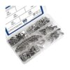 XINGYHENG 90pcs de acero inoxidable tipo R abrazadera de_6