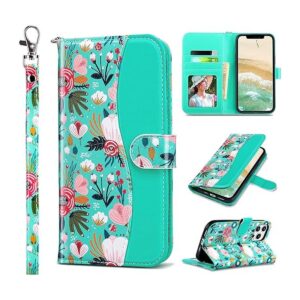 ULAK Compatible con iPhone 13 Pro Max Funda tipo cartera_1