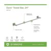 Barra de toalla Symmons 363TB24_4