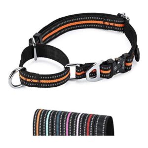JIPIMON Martingale Collar para perro reflectante de_1