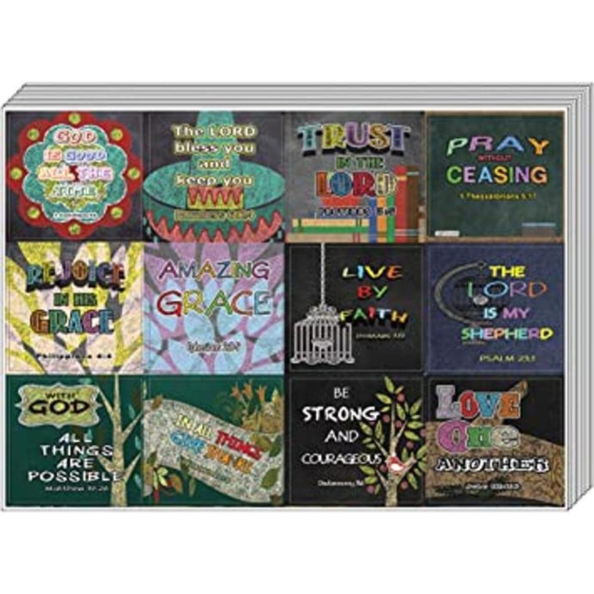 Pegatinas de versículos de la Biblia Healing Your Soul 5