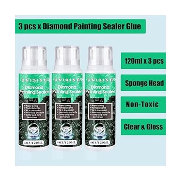 3 piezas sellador de pintura de diamantes Unixing 5D_2
