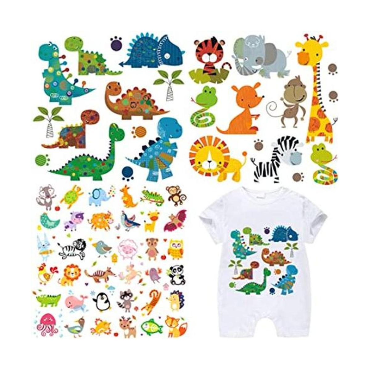 Juego de parches termoadhesivos para niños 3 hojas