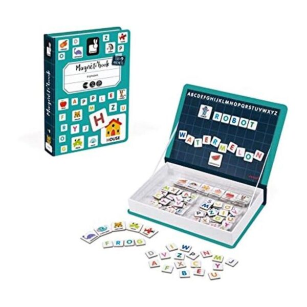 Janod MagnetiBook Juego de 143 piezas magnético de_1