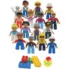 Kids Toys Bloques de juego de personas para preescolar_1