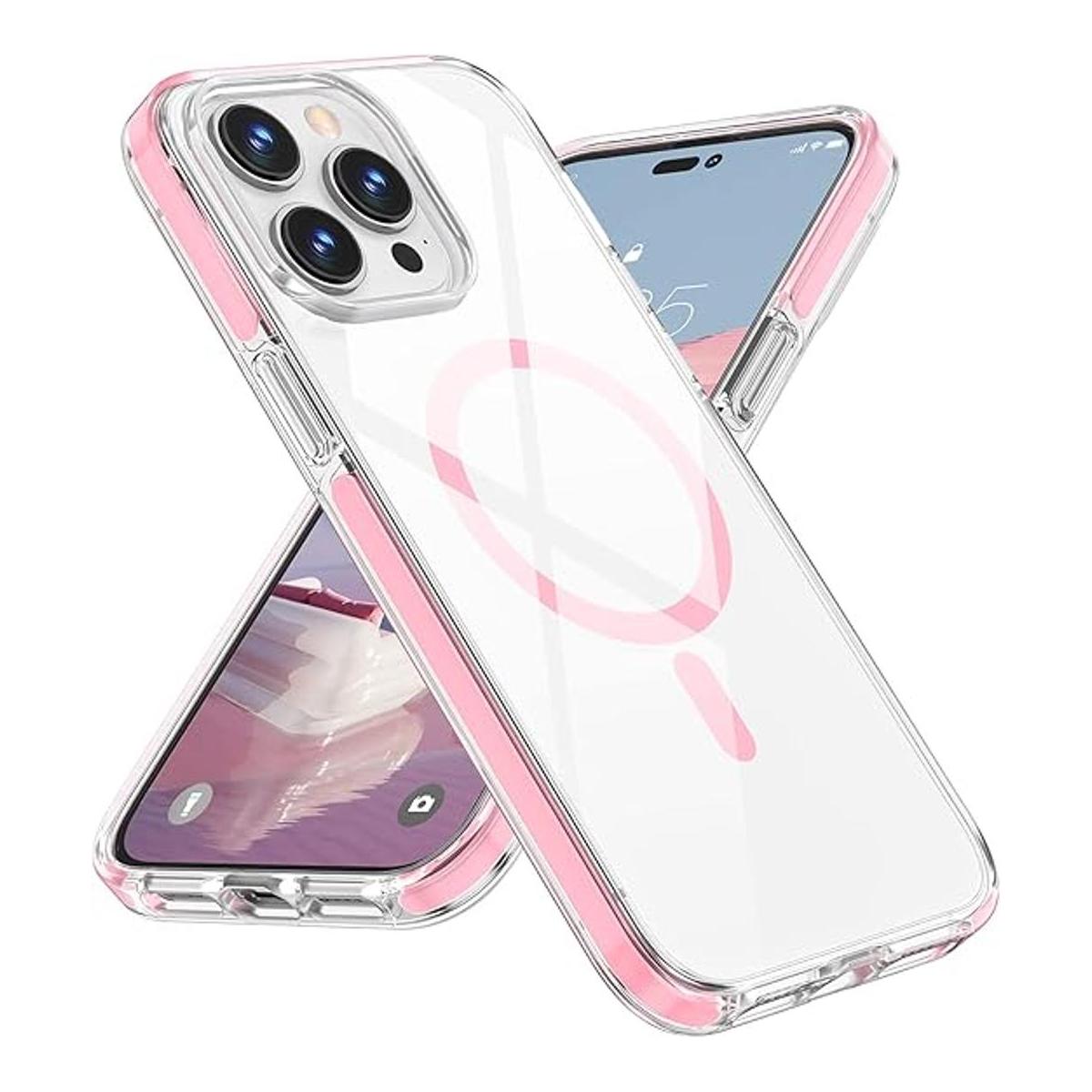 MILPROX Magsafe Funda transparente para iPhone 14 Plus