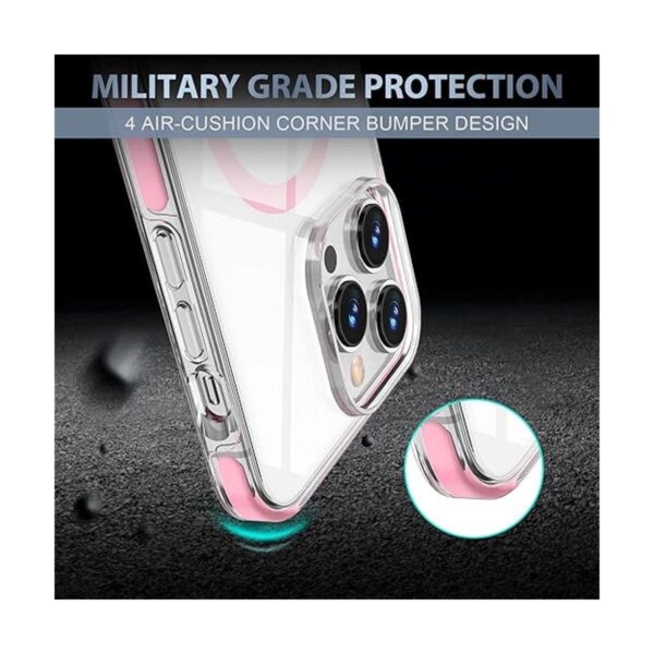 MILPROX Magsafe Funda transparente para iPhone 14 Plus_2