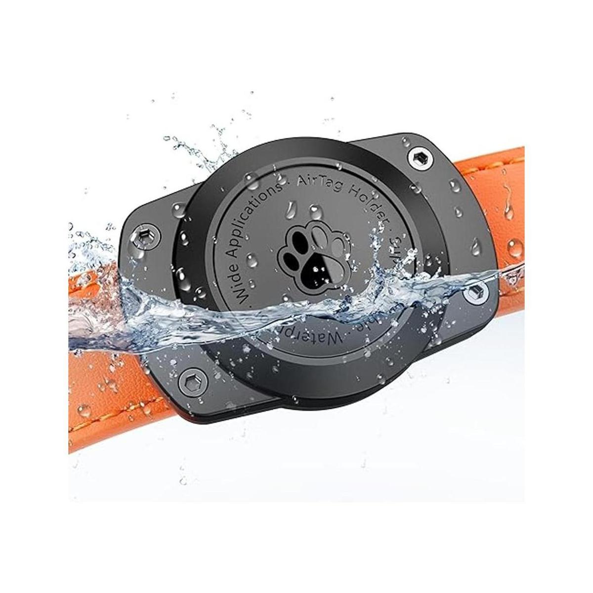 IPX8 Soporte impermeable para collar de perro Airtag