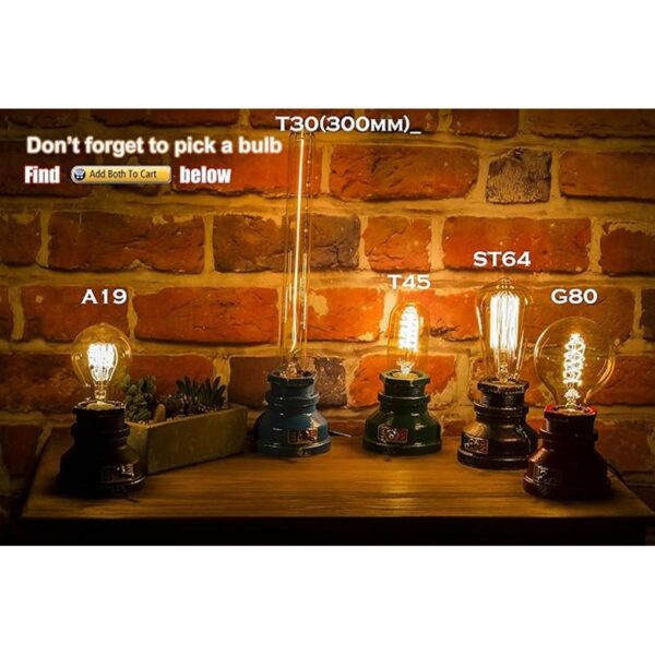 YNut Lámpara estilo loft estilo vintage steampunk estilo_2
