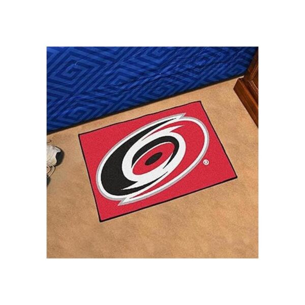 FANMATS 10524 NHL Carolina Hurricanes Alfombra de nailon_2